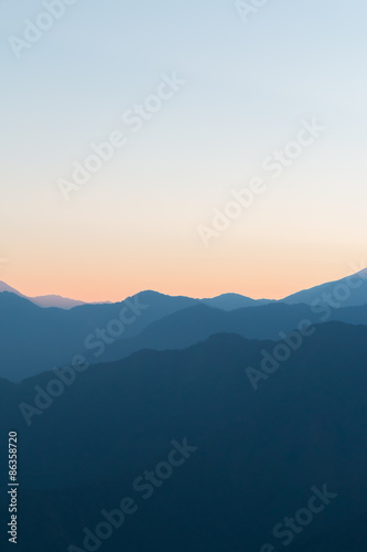 Fototapeta Naklejka Na Ścianę i Meble -  sunrise mountain