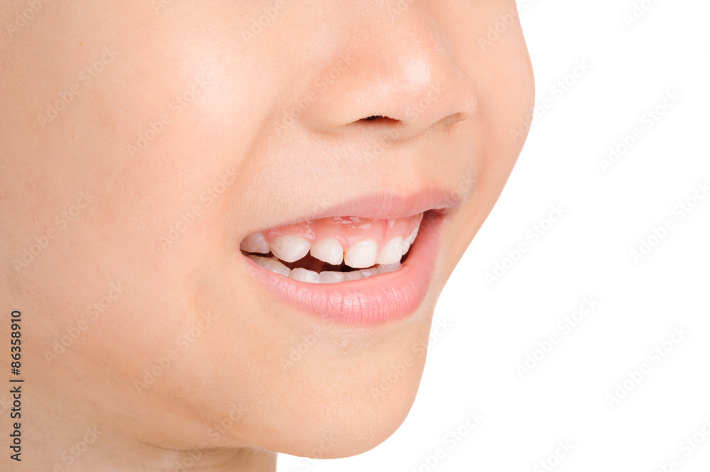 Obraz premium Smile teeth from kid