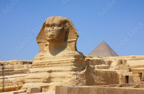The Sphinx and Pyramids in Egypt #86361150