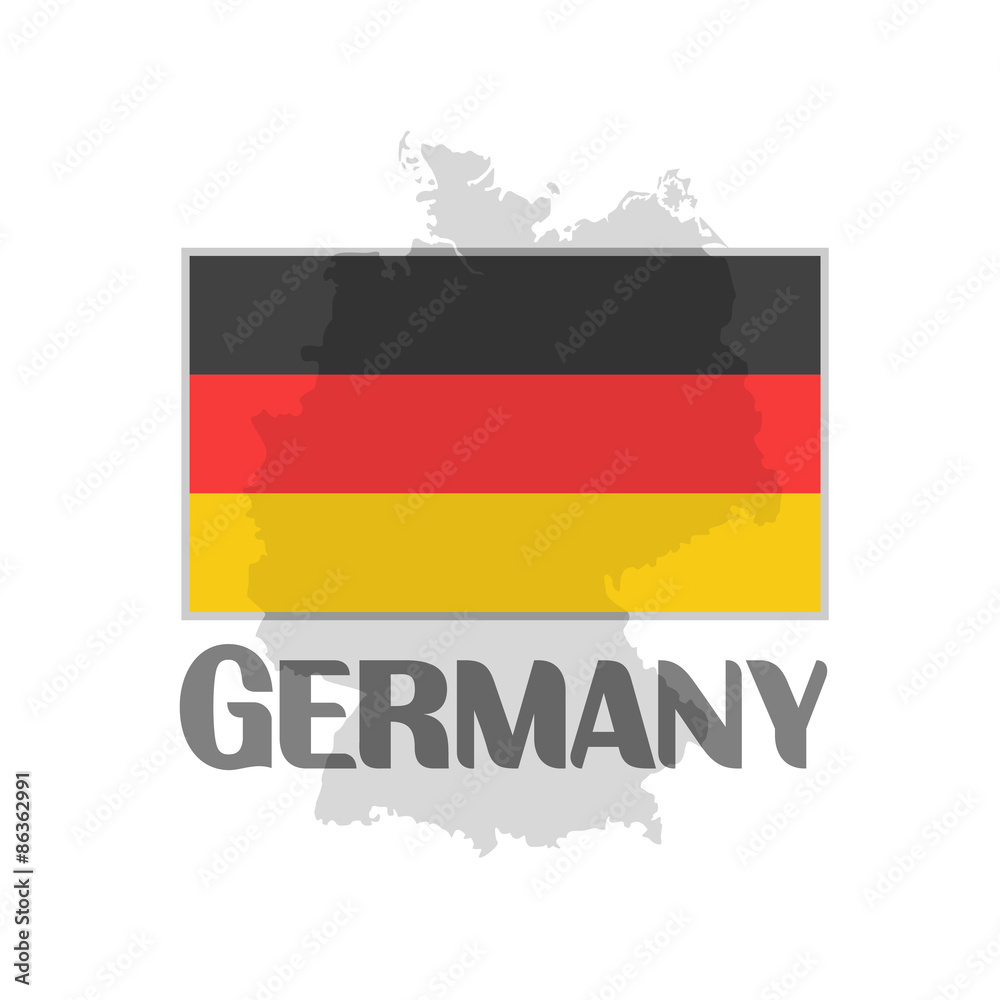 Abstract the image on the subject of Germany Abstract the image on the subject of Germany