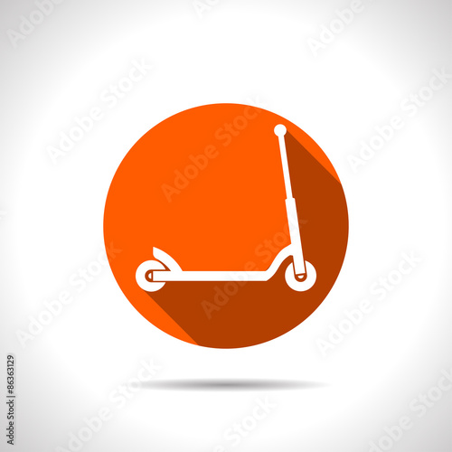 icon of child scooter