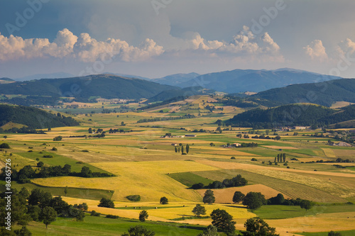 Altopiano di Colfiorito in Umbria