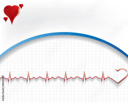 Abstract medical background with medical symbol.