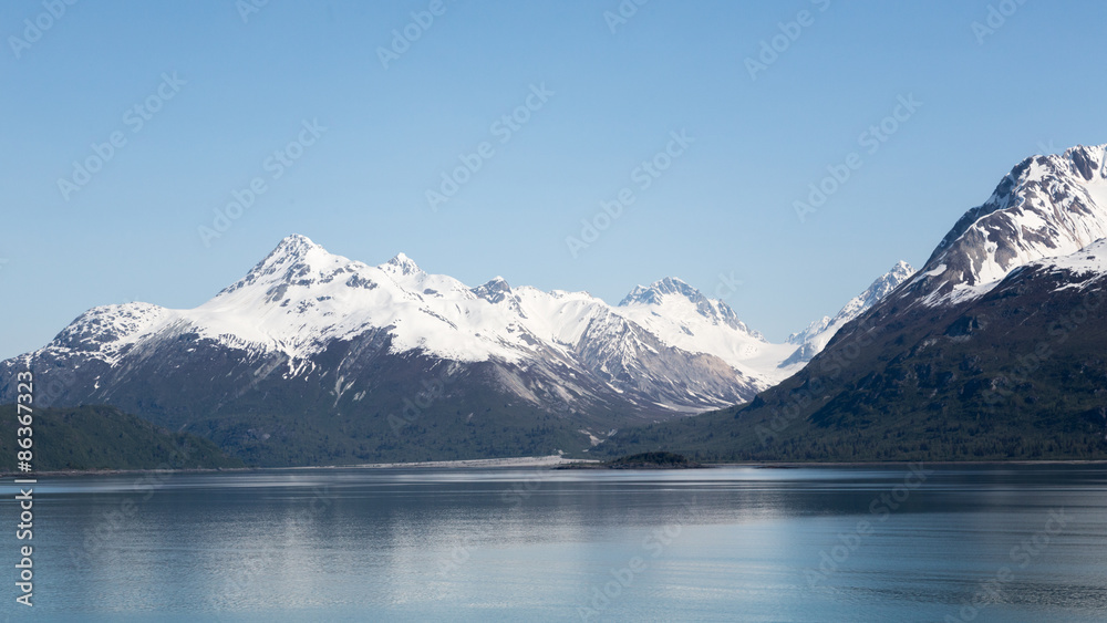 Mountains in Glacier Bay