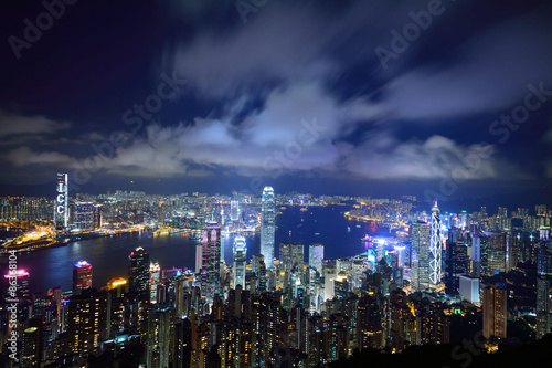 香港の夜景 © hit1912
