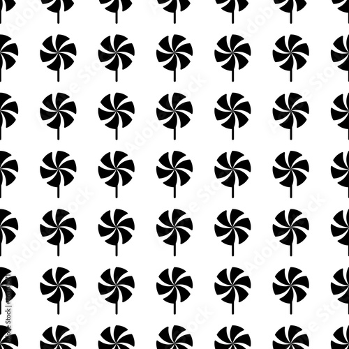 Whirligig seamless pattern. Vector