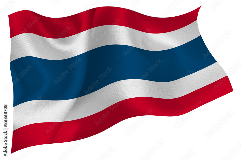 Fototapeta premium タイ 国旗 旗