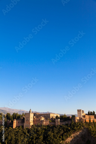 Alhambra in Granada - Spain