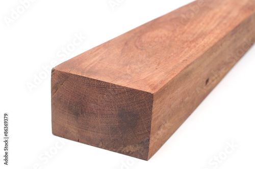 lumber on white background
