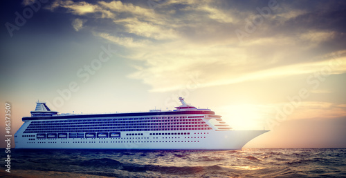 Yacht Cruise Ship Sea Ocean Tropical Scenic Concept © Rawpixel.com