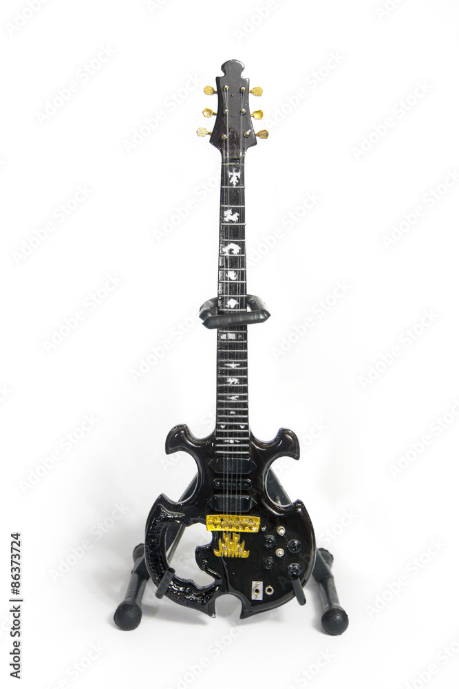 Fototapeta premium electric guitar figurine
