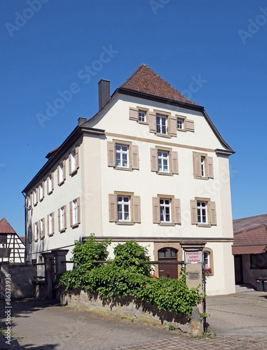 Fototapeta Naklejka Na Ścianę i Meble -  Historische Bauten in Crailsheim