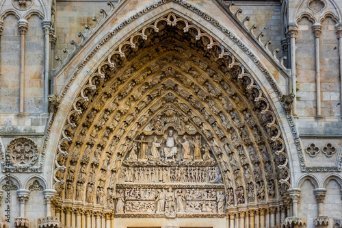 Amiens- Cathédrale Notre-Dame Portalbogen