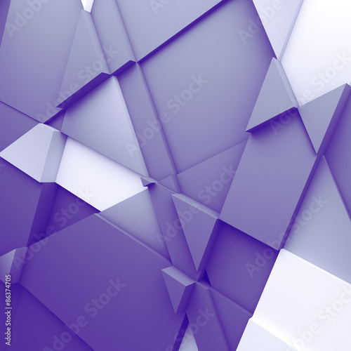 Geometric color abstract polygons