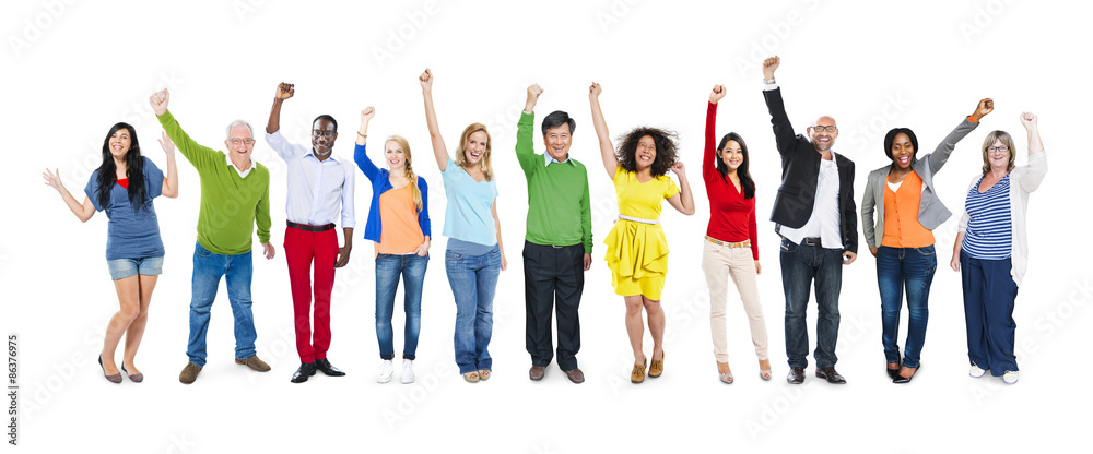 Fototapeta premium Diversity Ethnicity Multi-Ethnic Variation Togetherness Unity Te