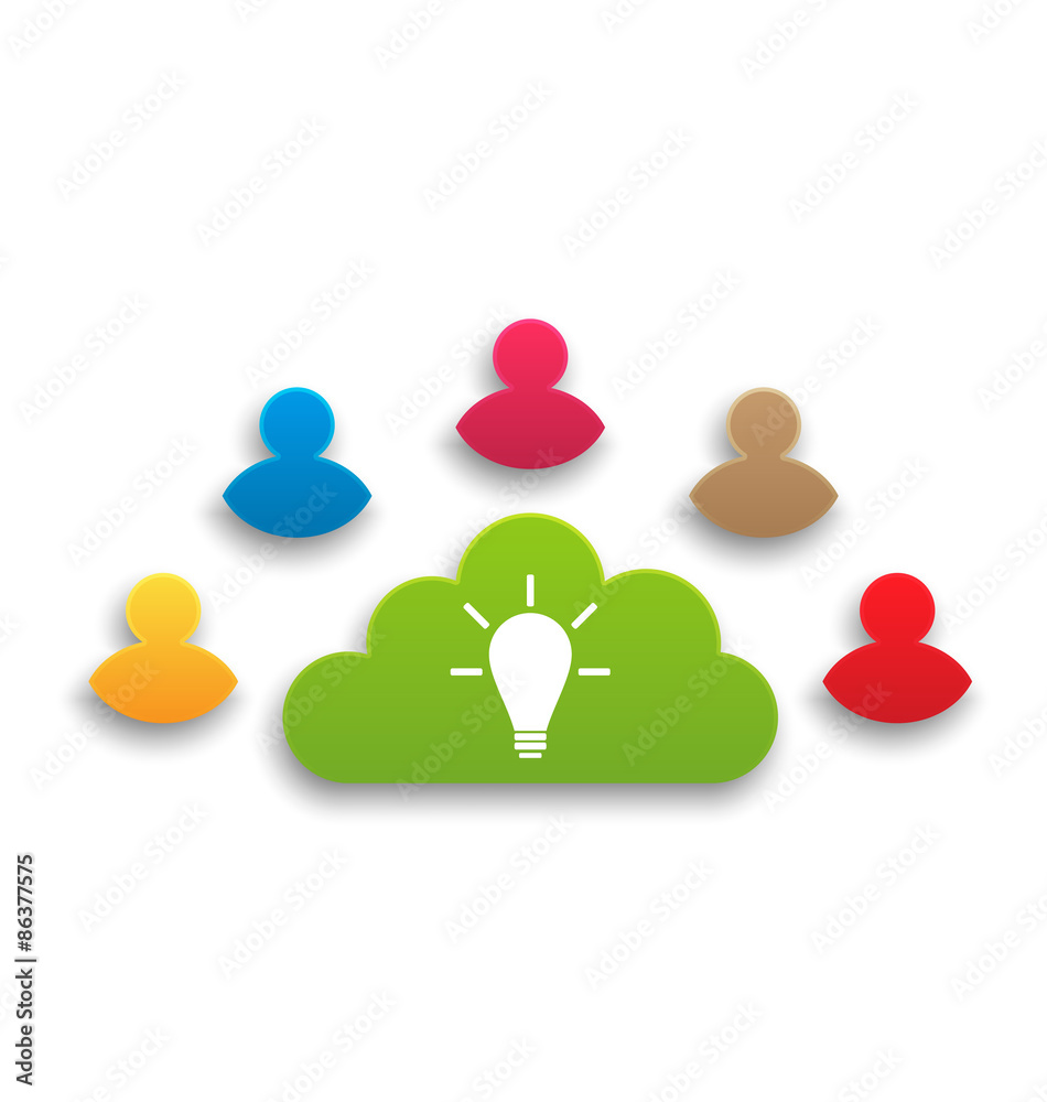 Teamwork results in creating ideas Teamwork results in creating ideas