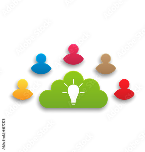 Teamwork results in creating ideas