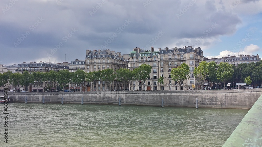 Paris Architecture River Seine