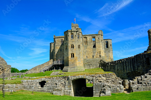 Castle, Warkworth, England photo