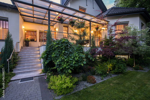 Luxury house with verandah