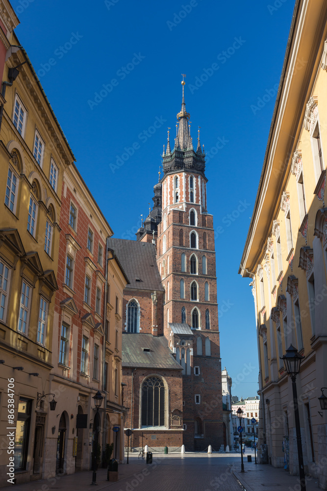 Cracow / The Mariacki church