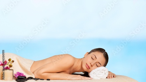 Spa, woman, relaxing.