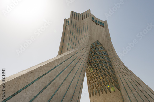 Torre Azadi en Teheran, Iran