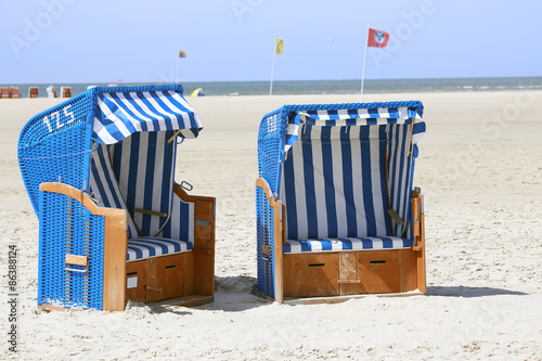 Strankörbe on Amrum