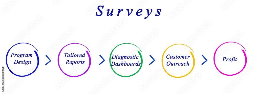 Diagram of survey Diagram of survey