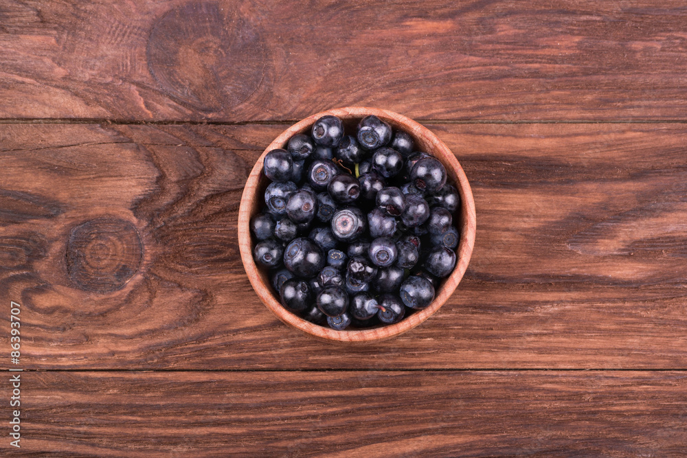 Blueberries in a bowl Blueberries in a bowl