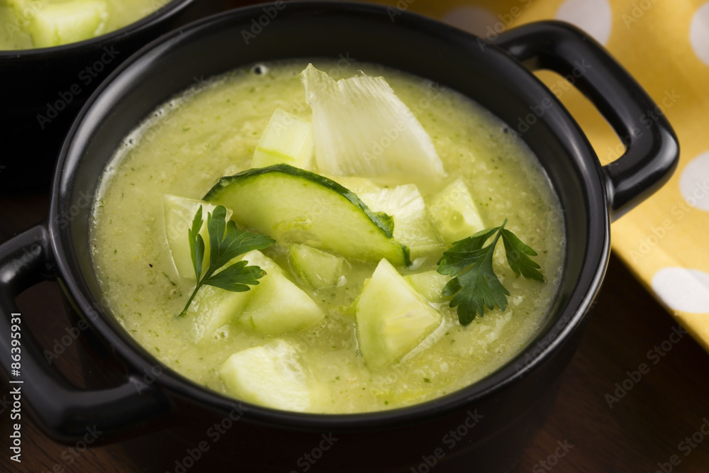 cold cucumber soup with herbs cold cucumber soup with herbs
