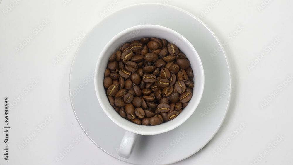 Roasted coffee beans turn into fragrant drink. Preparation of coffee sequence. Roasted coffee beans turn into fragrant drink. Preparation of coffee sequence.