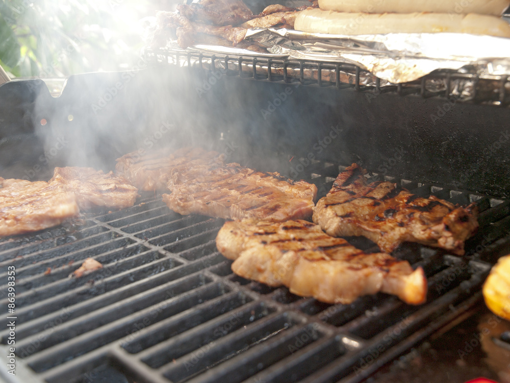 grilling pork meat grilling pork meat