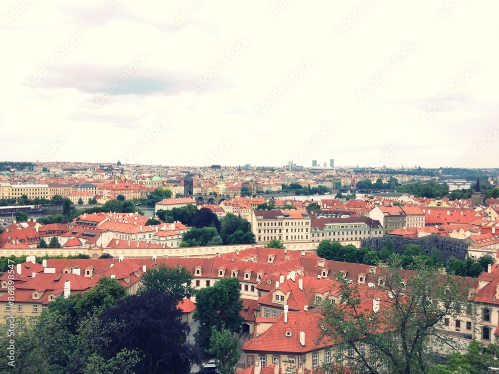 Obraz premium Prague cityscape