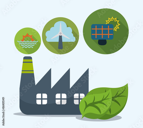 Green energy design.