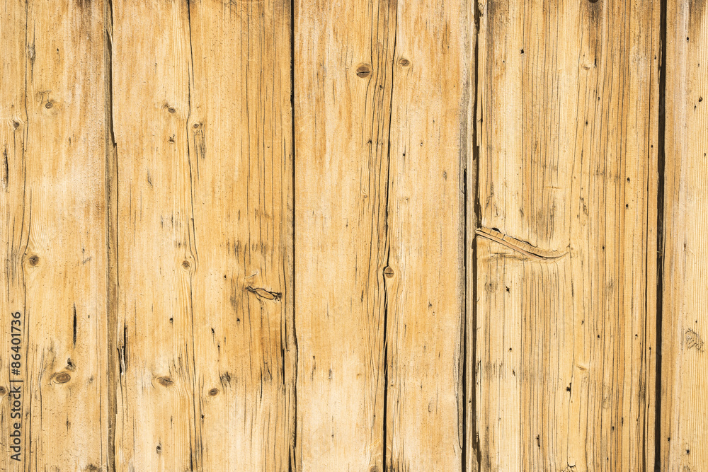 Fototapeta premium Rustikaler alter Holz Hintergrund leer