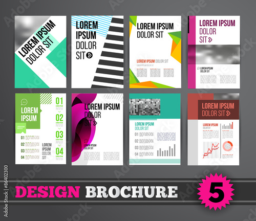 Brochure design mega set