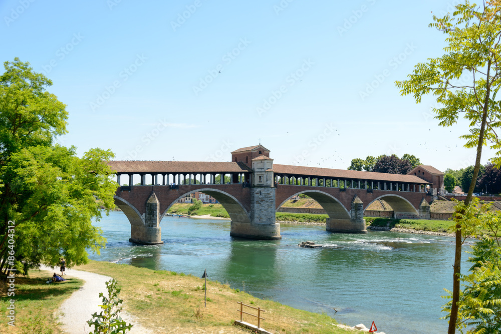 Pavia - Ponte Coperto (Covered bridge)