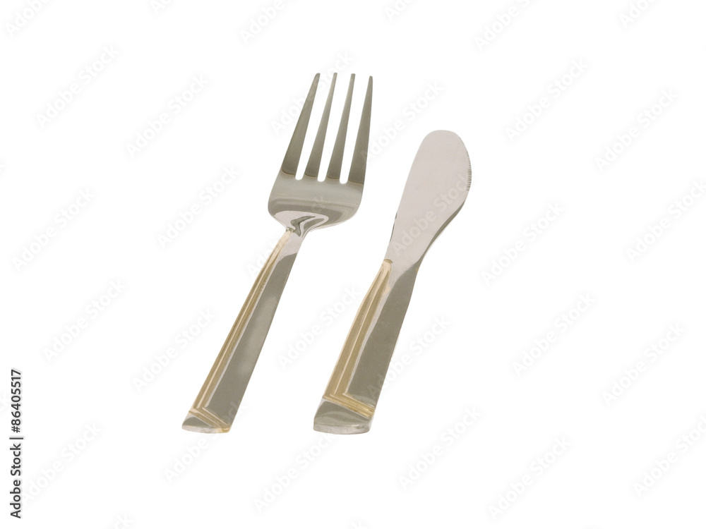Cutlery set.Isolated. Cutlery set.Isolated.