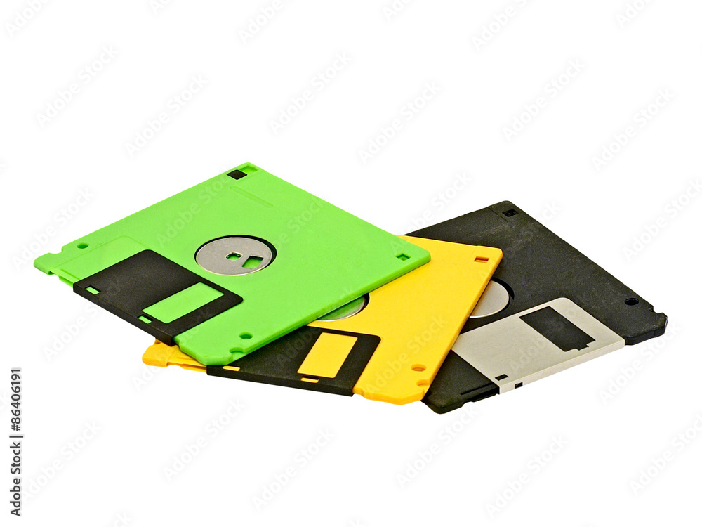 Floppy disk.Isolated. Floppy disk.Isolated.