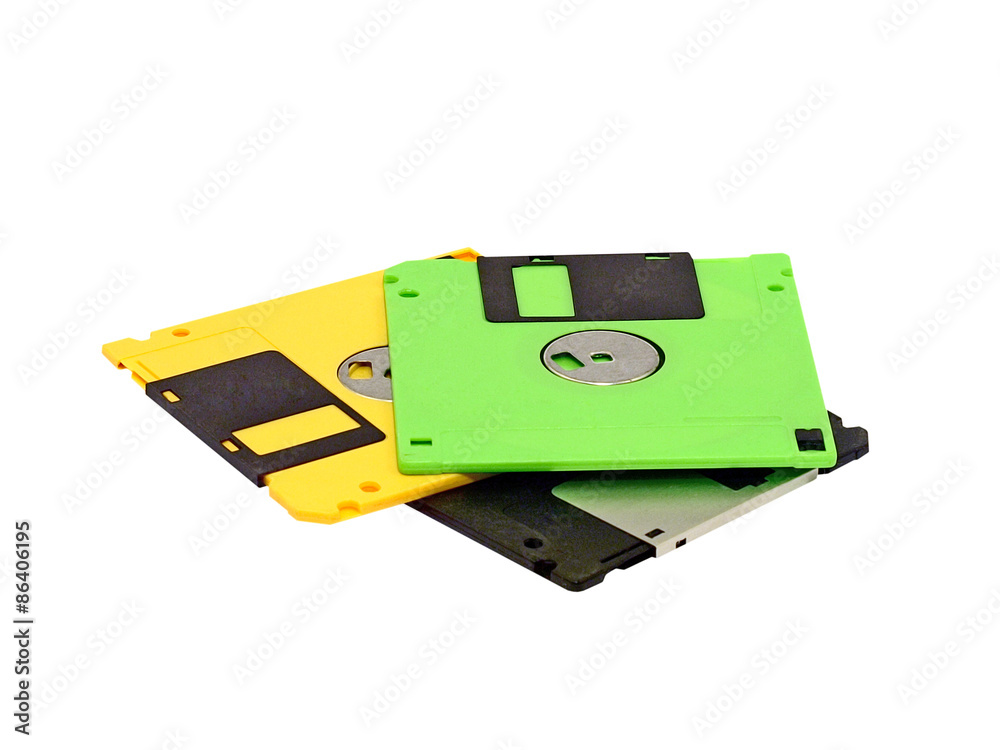 Floppy disk.Isolated. Floppy disk.Isolated.