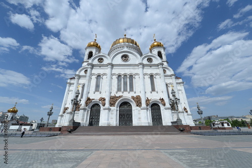 Cathedral of Christ the Savior in Moscow, Russia