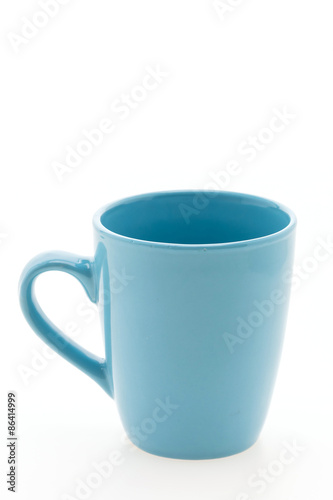 Empty coffee cup or coffee mug