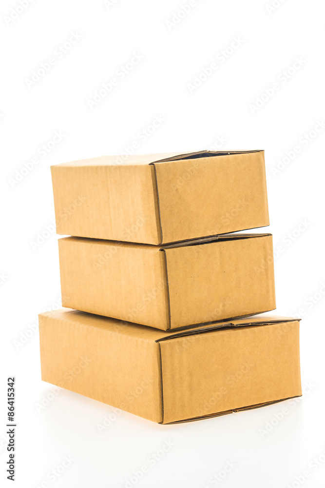 Paper box isolated