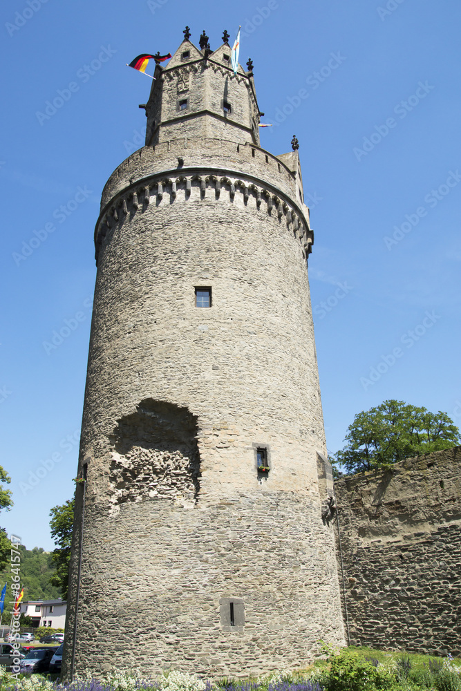 Runder Turm in Andernach am Rhein, Deutschland