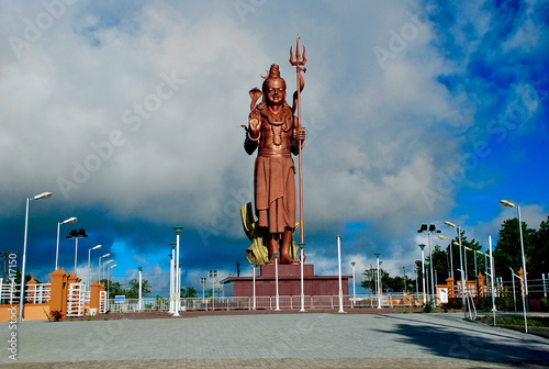 Shiva - Statue am Grand Bassin, Mauritius