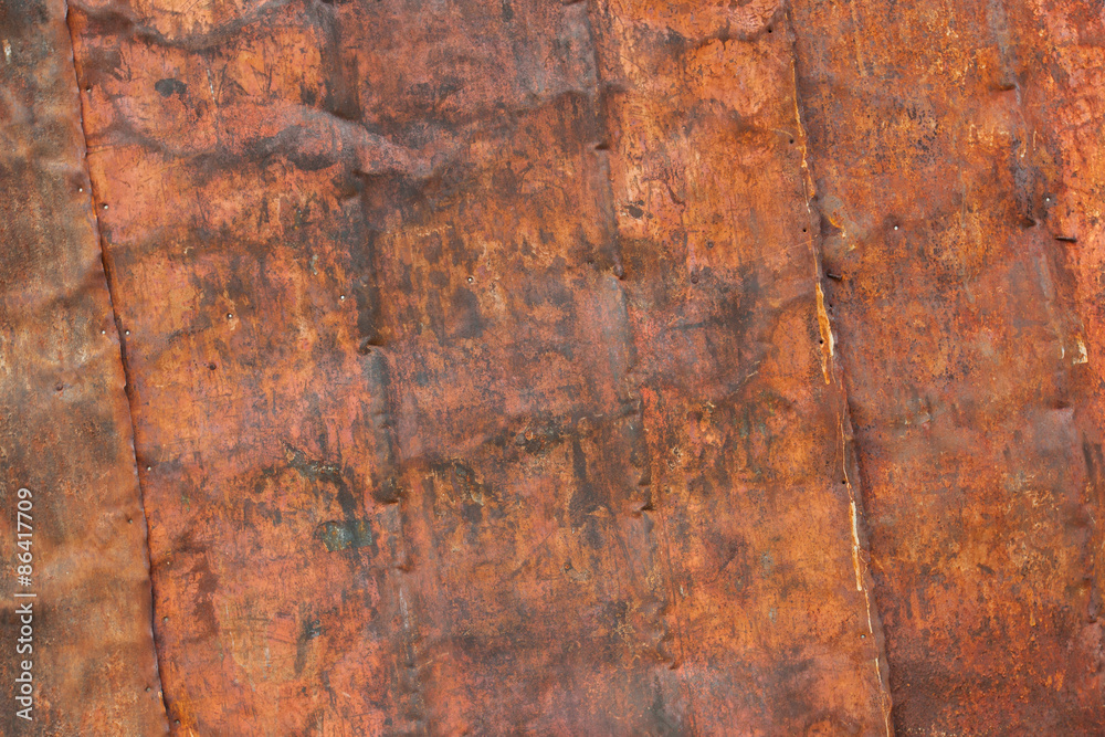 Old rusty metal plate Old rusty metal plate