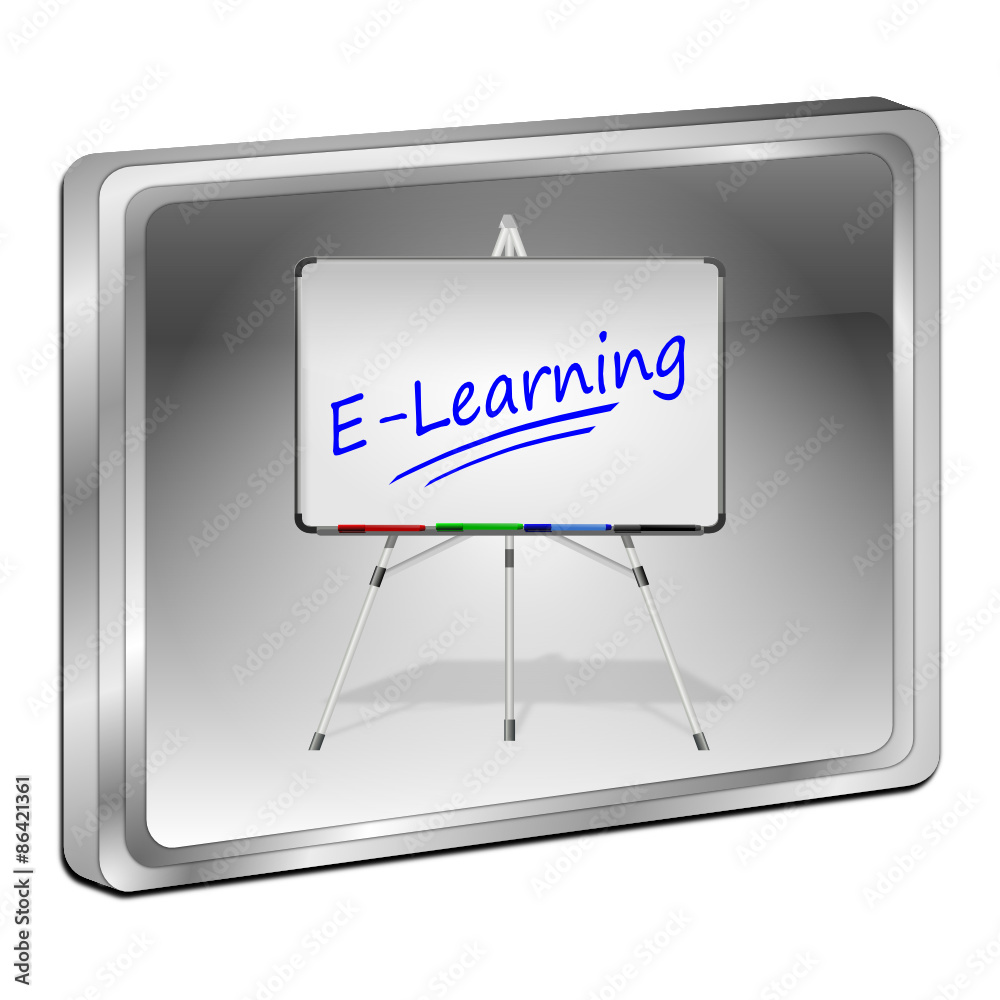E-Learning Button E-Learning Button
