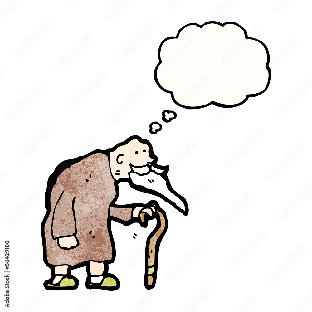 old man cartoon old man cartoon
