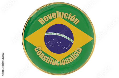 Constitutionalist Revolution in Brazil concept